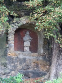 socha sv.Jana Nepomuckého v Sosnové