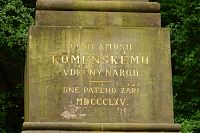 Pomník J.A.Komenského v Brandýse