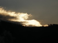 Zasněžená Šumava - Volarsko únor 2009