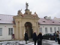 Vstupní brána klášterního areálu