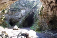 jeskyně Šípka - vybíhající chodby Jezevčí díra a Krapníková jeskyně