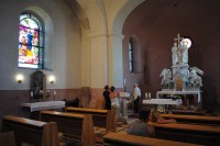 Radhošť - uvnitř kaple sv. Cyrrila a Metoděje