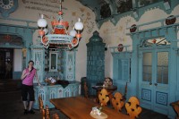 interiér restaurace Libušin