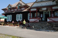restaurace Libušín s venkovní terasou