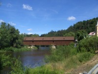 krytý most v Radošově