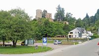 Zřícenina hradu Lauterstein.