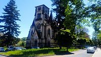Kostel bez věže ve Varnsdorfu