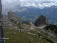 Cortina d´ Ampezzood chaty Pomedes 2303 m