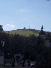 vrchol Schwartenbergu