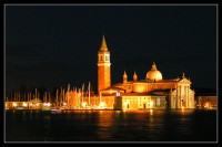 Benátky po setmění
