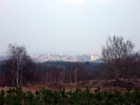 výhledy na Plumlov z bývalé cílové plochy u Žárovic
