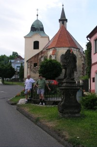 Mašťov - kostel a zvonice