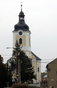 kostel v Senici na Hané