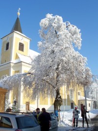 kostel v Drahanech