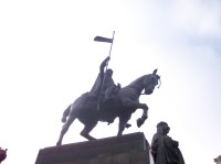 Svatý Václav na koni