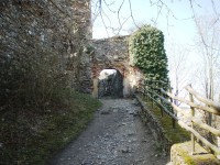 Vstup do hradu