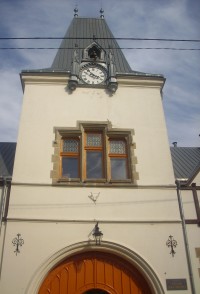 Zámek Pavlovice - hodinová věž