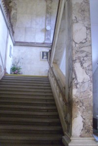 Zámek Pavlovice - krásné schodiště