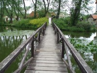 Mostek v zahradě
