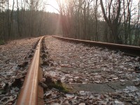 Železniční trať do Třebichovic