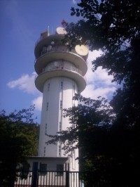 věž na vrcholu Sýkoř