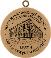 Turistická známka č. 661 - Slovenská národná knižnica