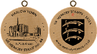 Turistická známka č. 44 - HARLOW TOWN