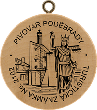 Turistická známka č. 2102 - Pivovar Poděbrady