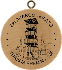 Turistická známka č. 136 - ZALAKAROS - KILÁTÓ