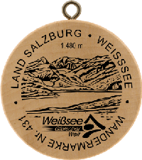 Turistická známka č. 431 - Weißsee