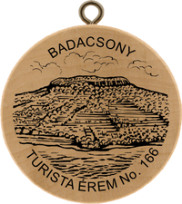 Turistická známka č. 166 - BADACSONY