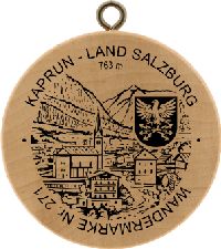 Turistická známka č. 271 - Kaprun - Land Salzburg