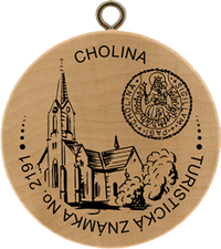 Turistická známka č. 2191 - Cholina