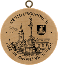 Turistická známka č. 2201 - Město Libochovice