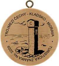 Turistická známka č. 2209 - Trojmezí Čechy - Kladsko - Morava