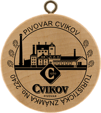 Turistická známka č. 2240 - Pivovar Cvikov