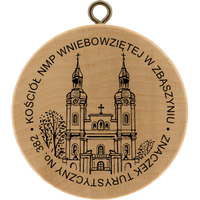 Turistická známka č. 382 - Kościół NMP Wniebowziętej w Zbąszyniu