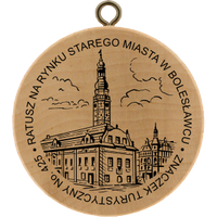 Turistická známka č. 425 - Ratusz na Rynku Starego Miasta w Bolesławcu