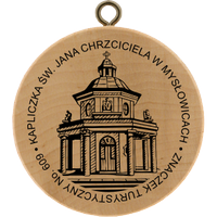 Turistická známka č. 609 - Kapliczka św. Jana Chrzciciela w Mysłowicach