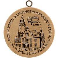 Turistická známka č. 140 - Muzeum Sprzętu Gospodarstwa Domowego w Ziębicach