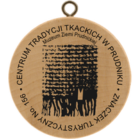 Turistická známka č. 156 - Centrum Tradycji Tkackich w Prudniku