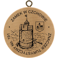Turistická známka č. 191 - Zamek w Czchowie