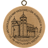 Turistická známka č. 231 - Archikolegiata NMP Królowej i św. Aleksego w Tumie