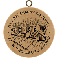 Turistická známka č. 236 - Były Obóz Karny Treblinka I