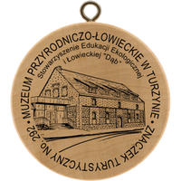 Turistická známka č. 292 - Muzeum Przyrodniczo – Łowieckie w Turzynie