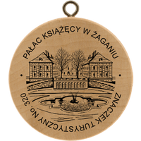 Turistická známka č. 320 - Pałac Książęcy w Żaganiu