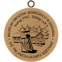 Turistická známka č. 325 - Muzeum Obozów Jenieckich w Żaganiu