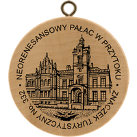 Turistická známka č. 332 - Neorenesansowy Pałac w Przytoku