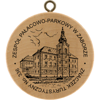 Turistická známka č. 336 - Zespół Pałacowo – Parkowy w Zaborze