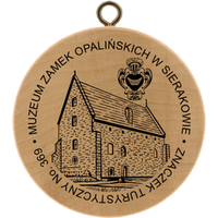 Turistická známka č. 369 - Muzeum Zamek Opalińskich w Sierakowie